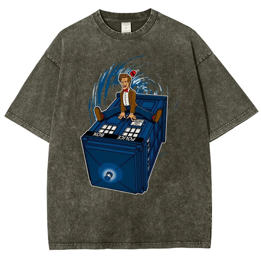 How I Learned To Love The Time Machine Vintage Distressed T-shirt