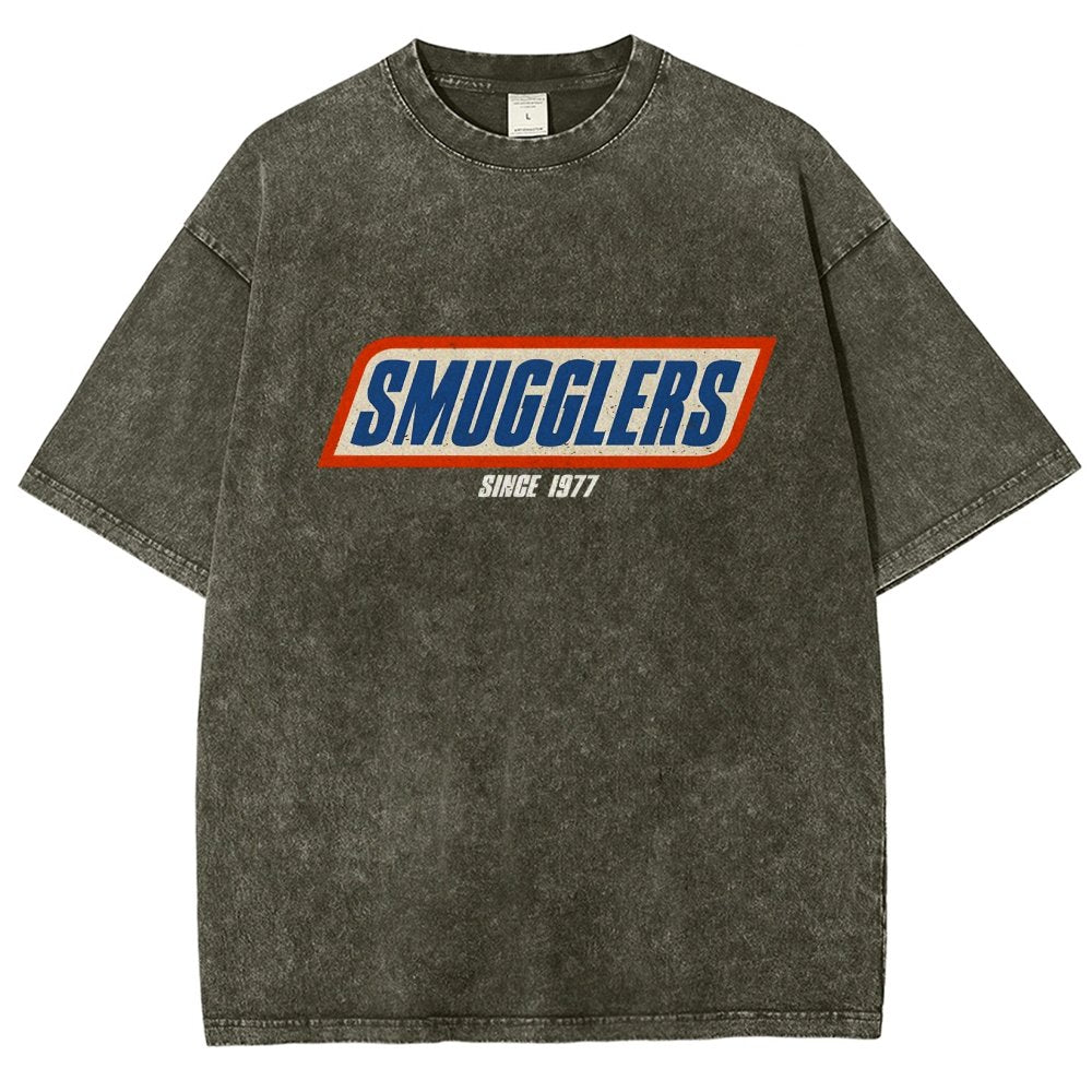 Smugglers 1977 Vintage Distressed T-shirt