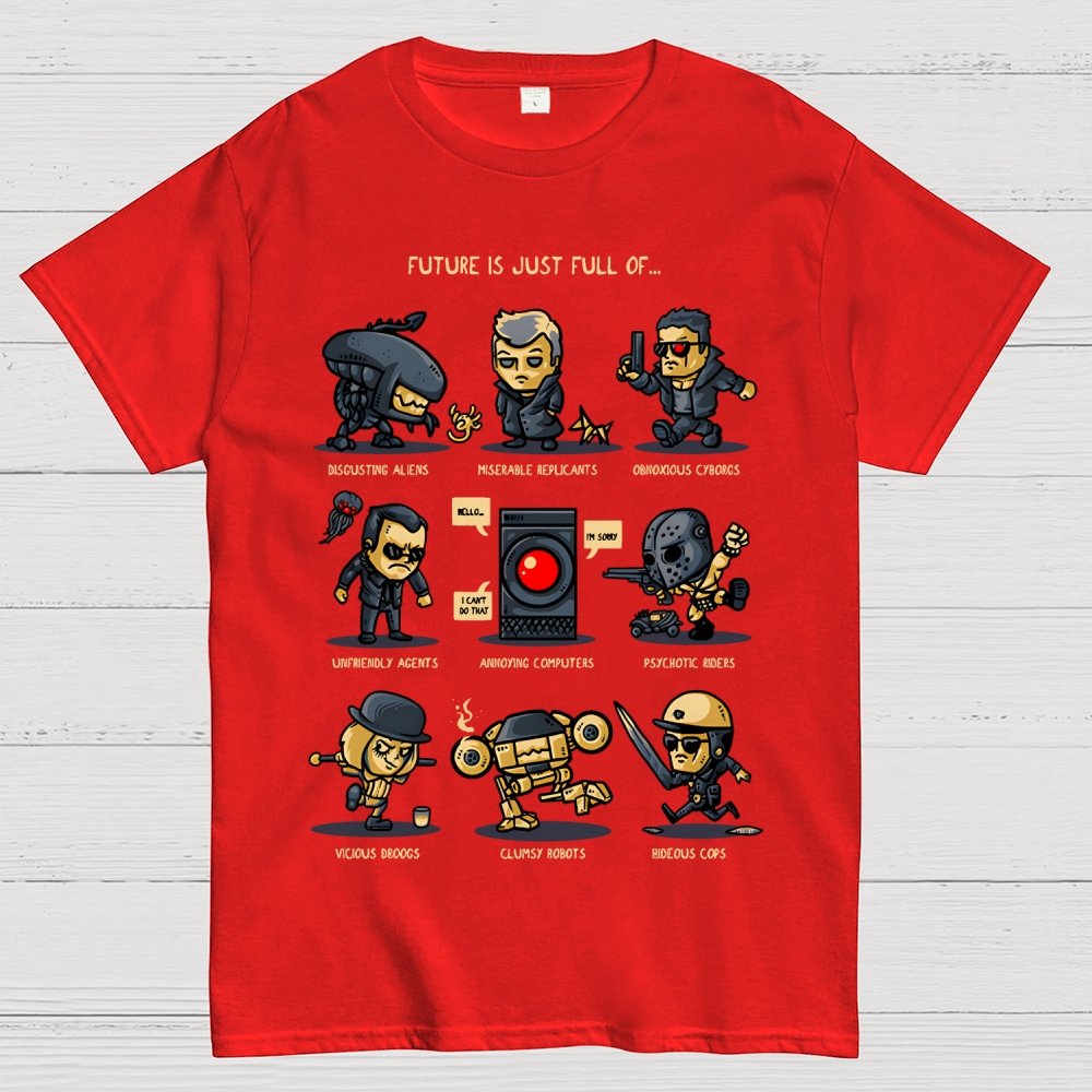 Dystopian Future Geek T-Shirt