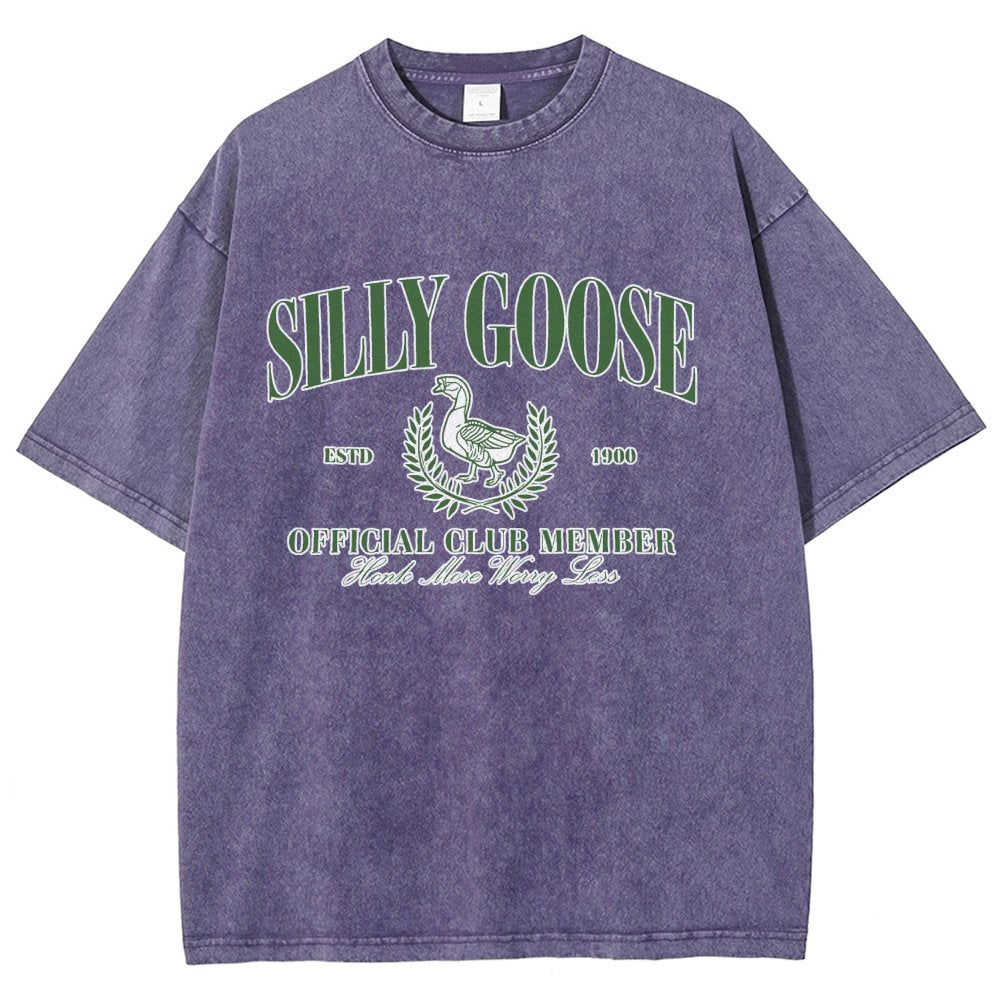 Silly Goose Official Club Vintage Distressed T-shirt