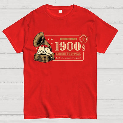 1900s Music Festival Unisex Geek T-Shirt