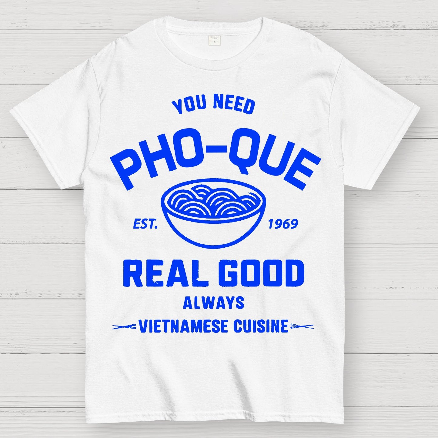 You Need Pho-Que Real Good Funny Pun Geek T-Shirt