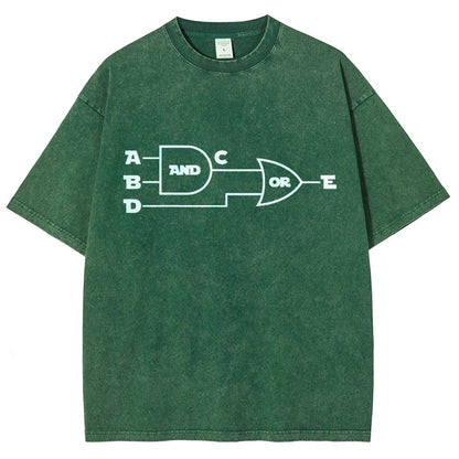 And-Or Vintage Distressed T-shirt