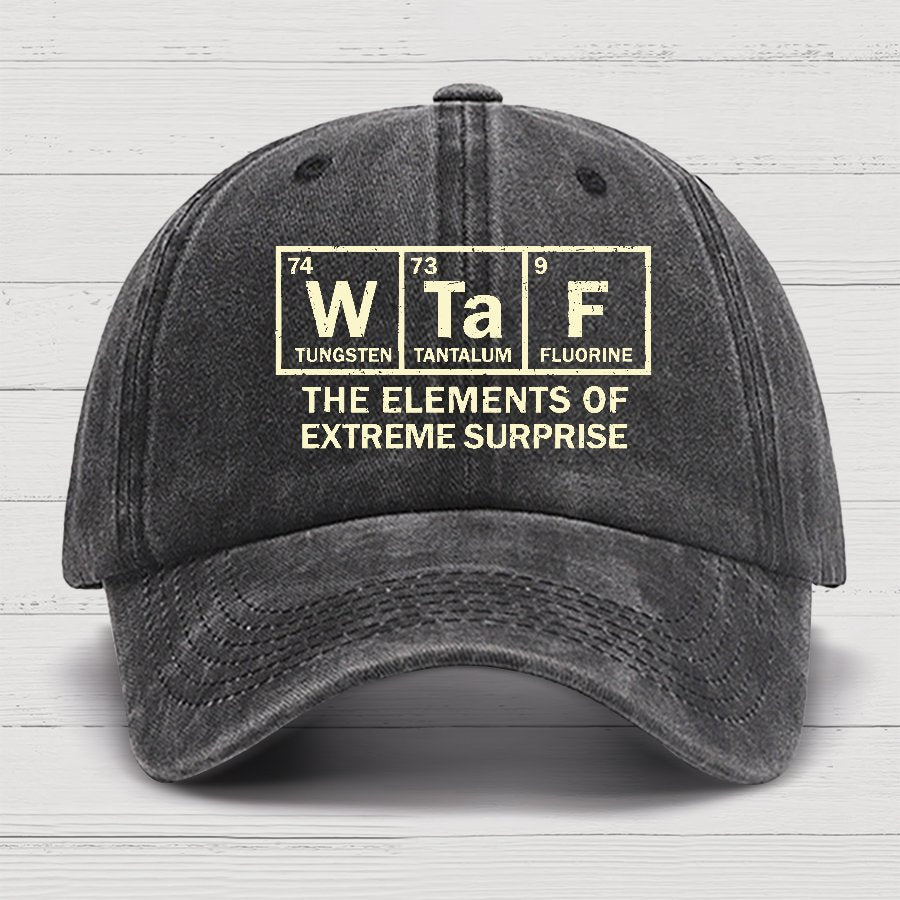 The Extreme Element of Surprise Cotton Hat