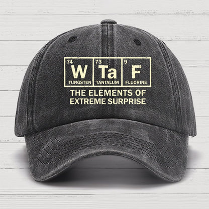 The Extreme Element of Surprise Cotton Hat