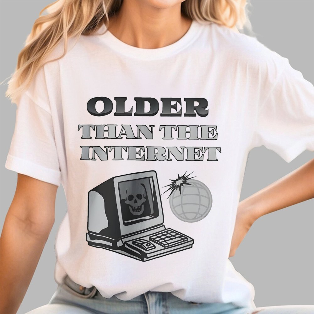 Older than the Internet Geek T-Shirt