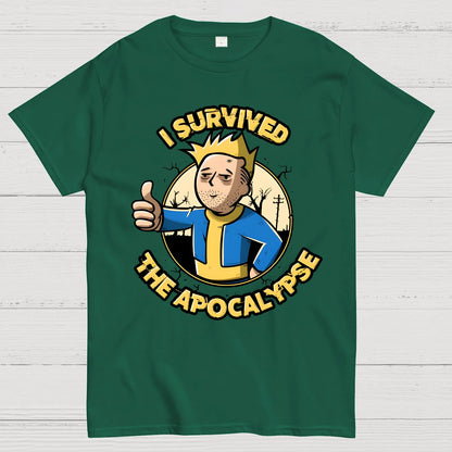 I Survived the Apocalypse Geek T-Shirt