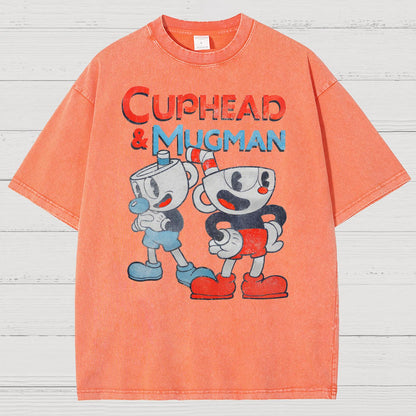 Cup Pair Vintage Distressed T-shirt