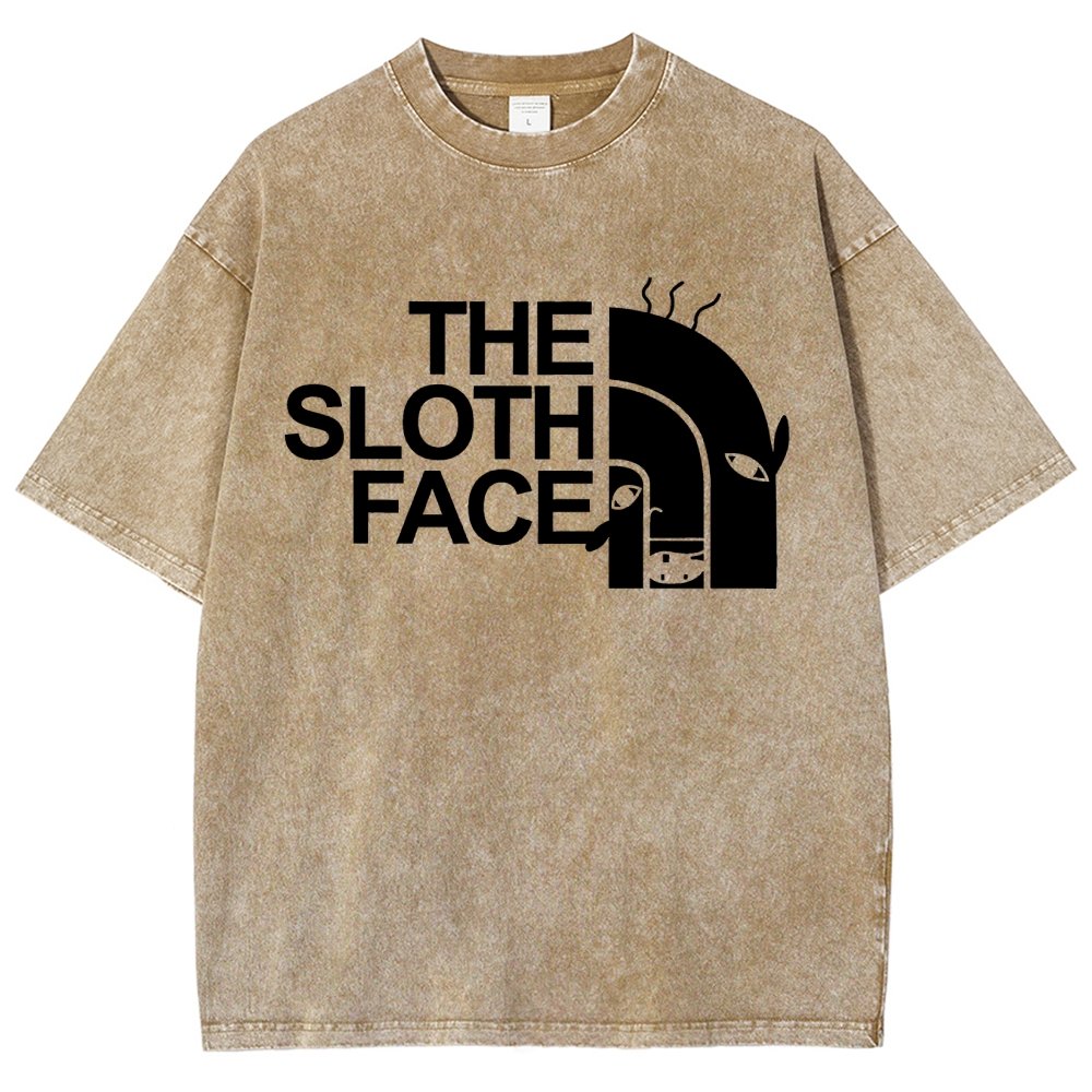 Slothface Vintage Distressed T-shirt