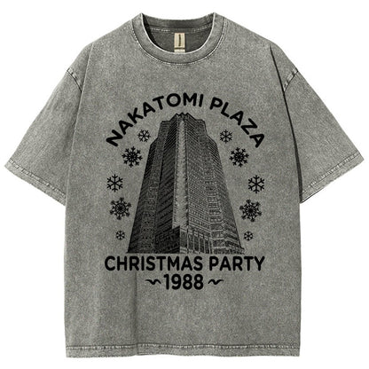 Holiday Christmas Party Vintage Distressed T-shirt