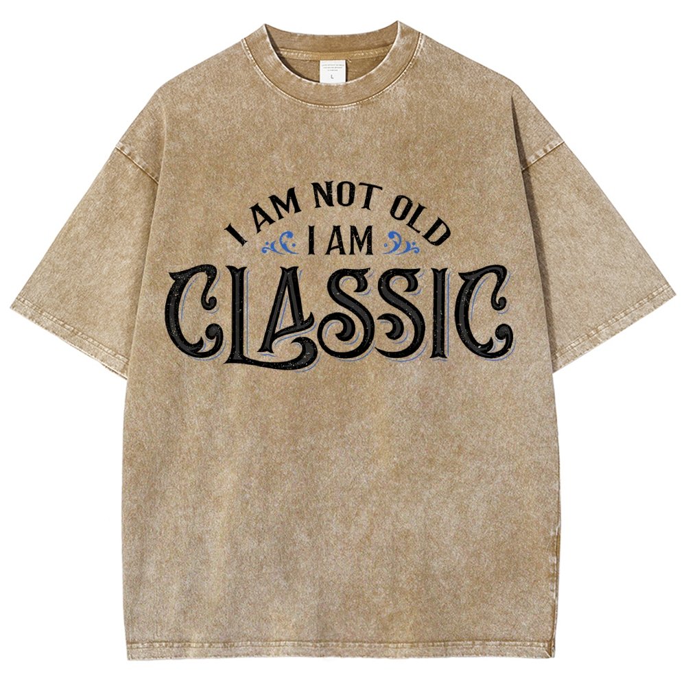 I Am Classic Vintage Distressed T-shirt