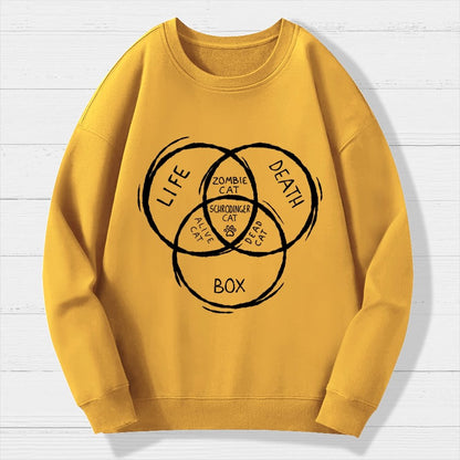 Type Of Cats Geek Cotton Sweatshirt