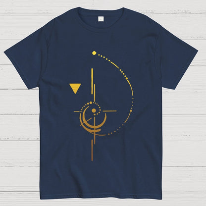 Gold Edition Fibonacci Rectangle Unisex Geek T-Shirt