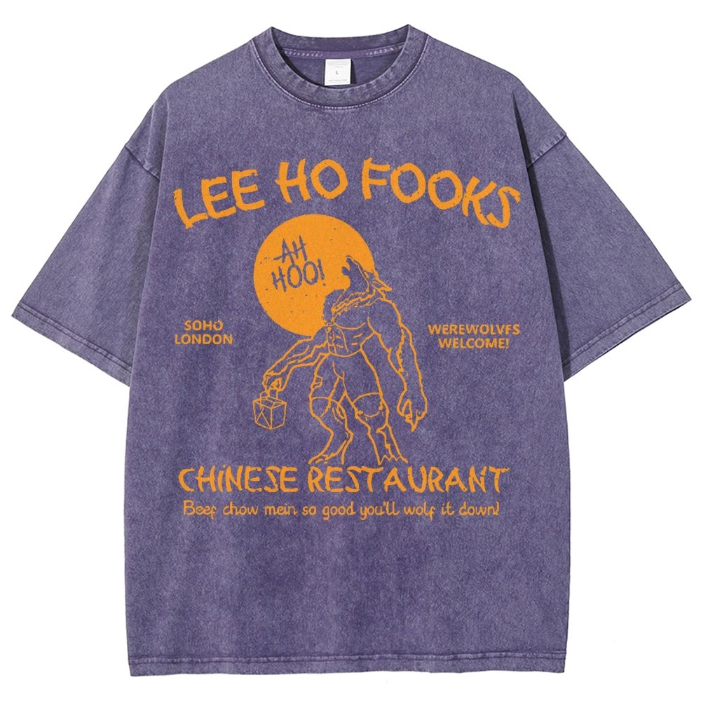 Lee Ho Fooks Chinese Restaurant Vintage Distressed T-shirt