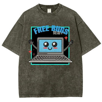 Free Bugs Vintage Distressed T-shirt