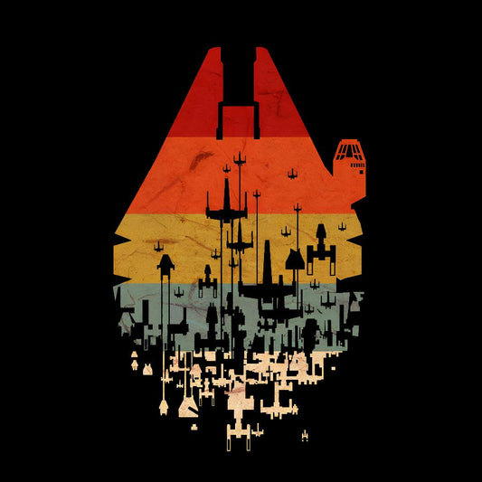 Retro Battleship Geek Cotton Sweatshirt