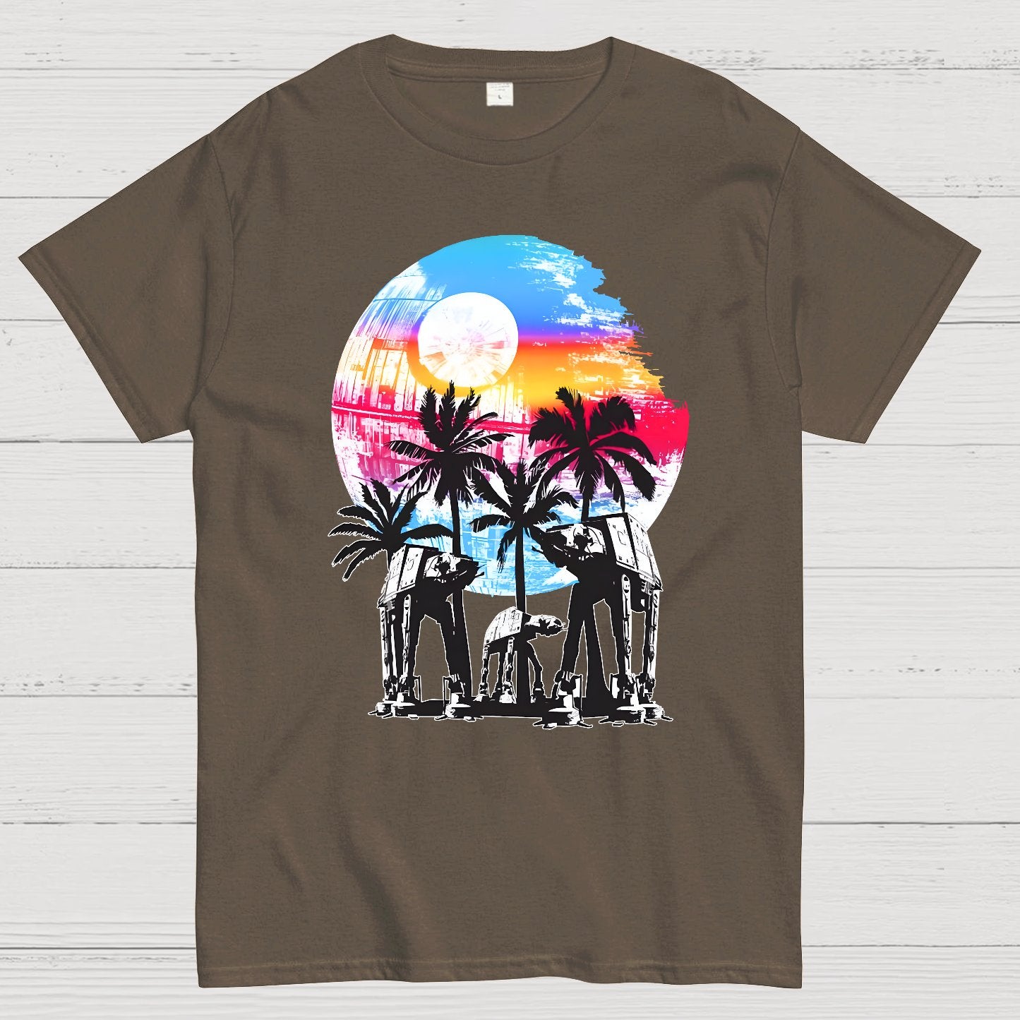 Robot Summer Assault Geek T-Shirt
