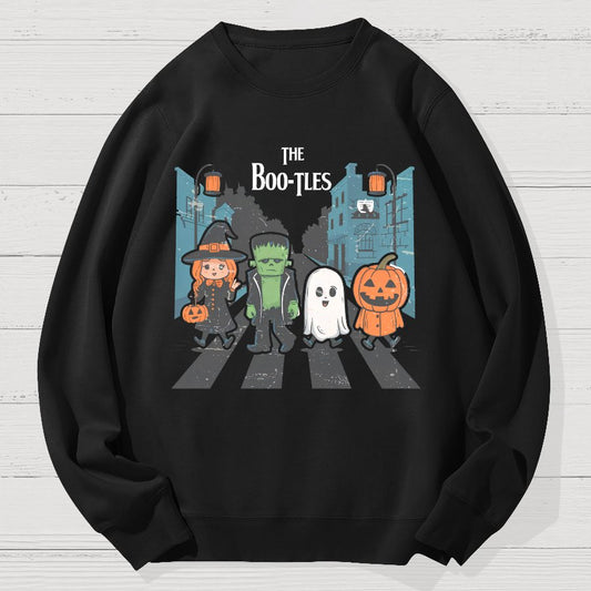 Funny Halloween Bootles Geek Cotton Sweatshirt
