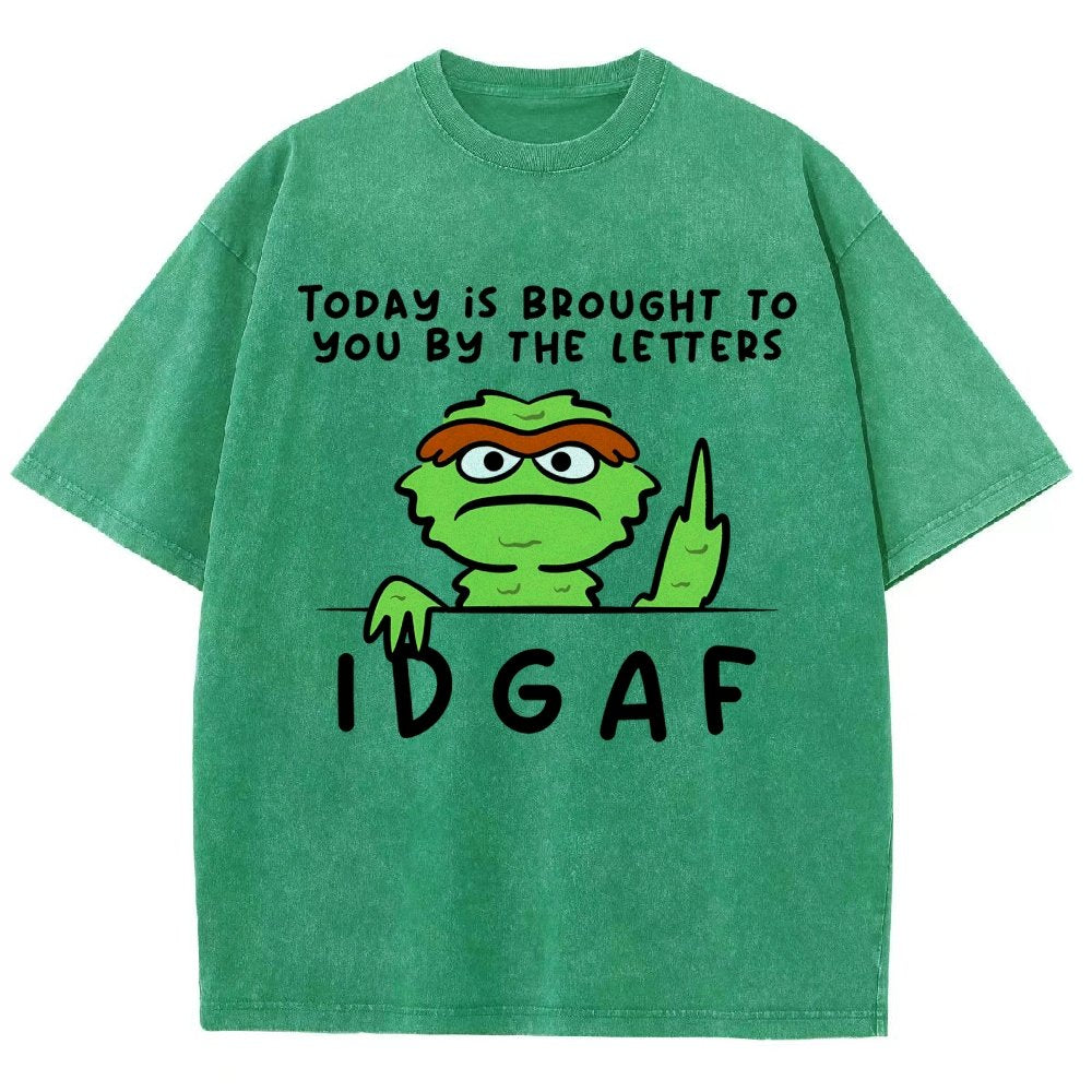 IDGAF Vintage Distressed T-shirt