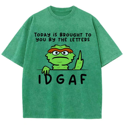 IDGAF Vintage Distressed T-shirt
