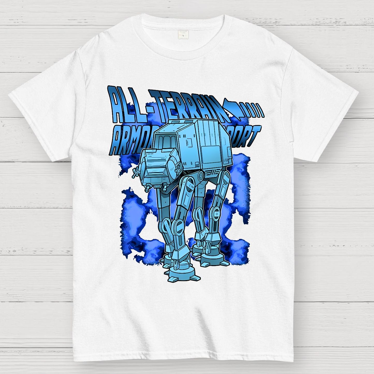 Mega Terrain Mecha Transport Geek T-Shirt