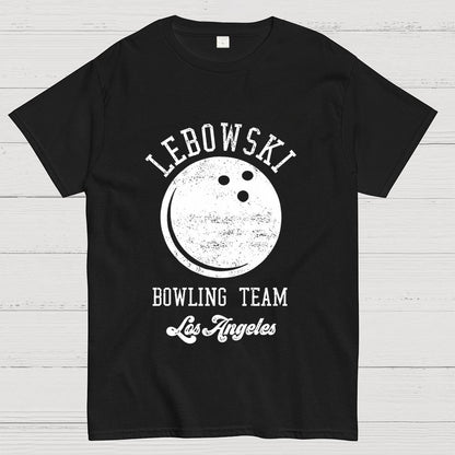 Lebowski Bowling Team Geek T-Shirt