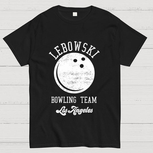 Lebowski Bowling Team Geek T-Shirt