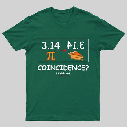Pi Pie Math Professor Geeky T-Shirt
