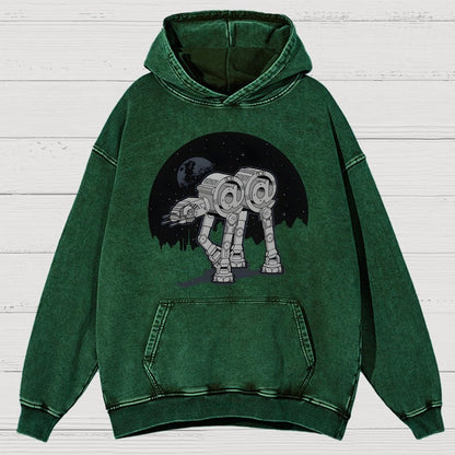 Ack…Ack… Vintage Distressed Hoodie