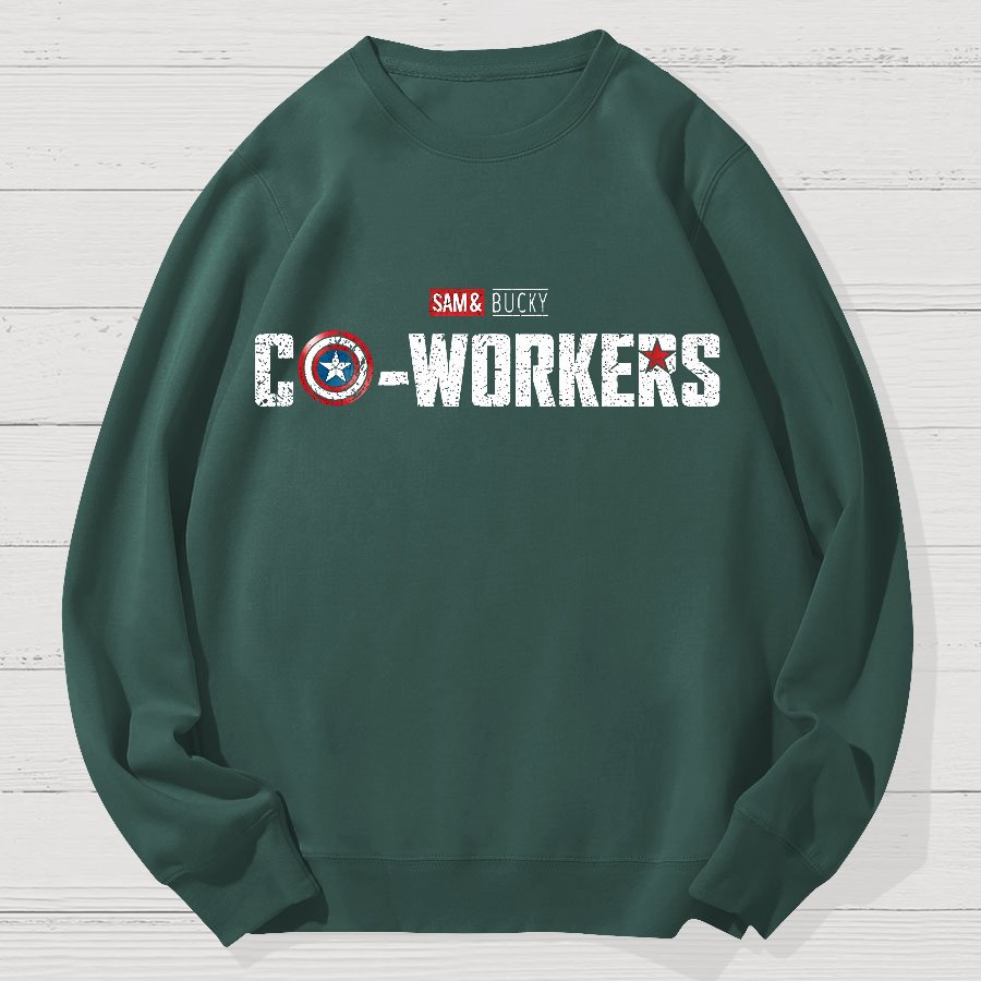 Co-Workers Geek Cotton Sweatshirt