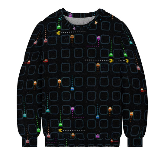 Little Monster Game Crew Neck Sweater