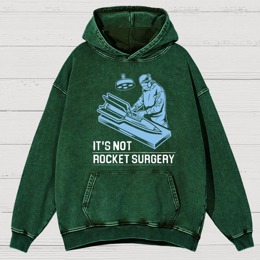 Rocket Surgery Vintage Distressed Hoodie