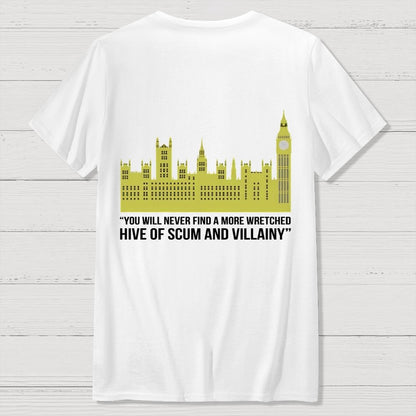 You Will Never Find A More Mischievous Nest Of Rogues And Rascals Unisex Front And Back Printing Geek T-Shirt