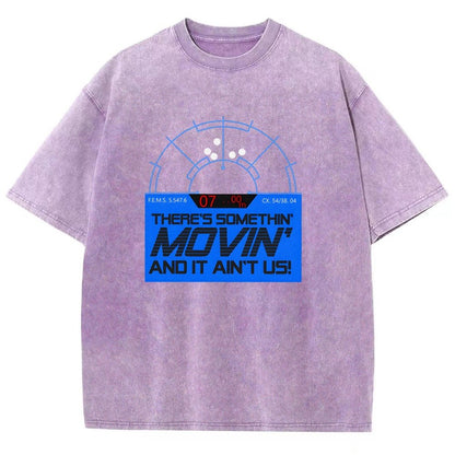 Motion Tracking - Somethin' Movin' Space Corps Vintage Distressed T-shirt