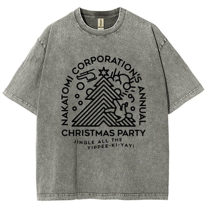 Yippee-Ki-Yay! Vintage Distressed T-shirt