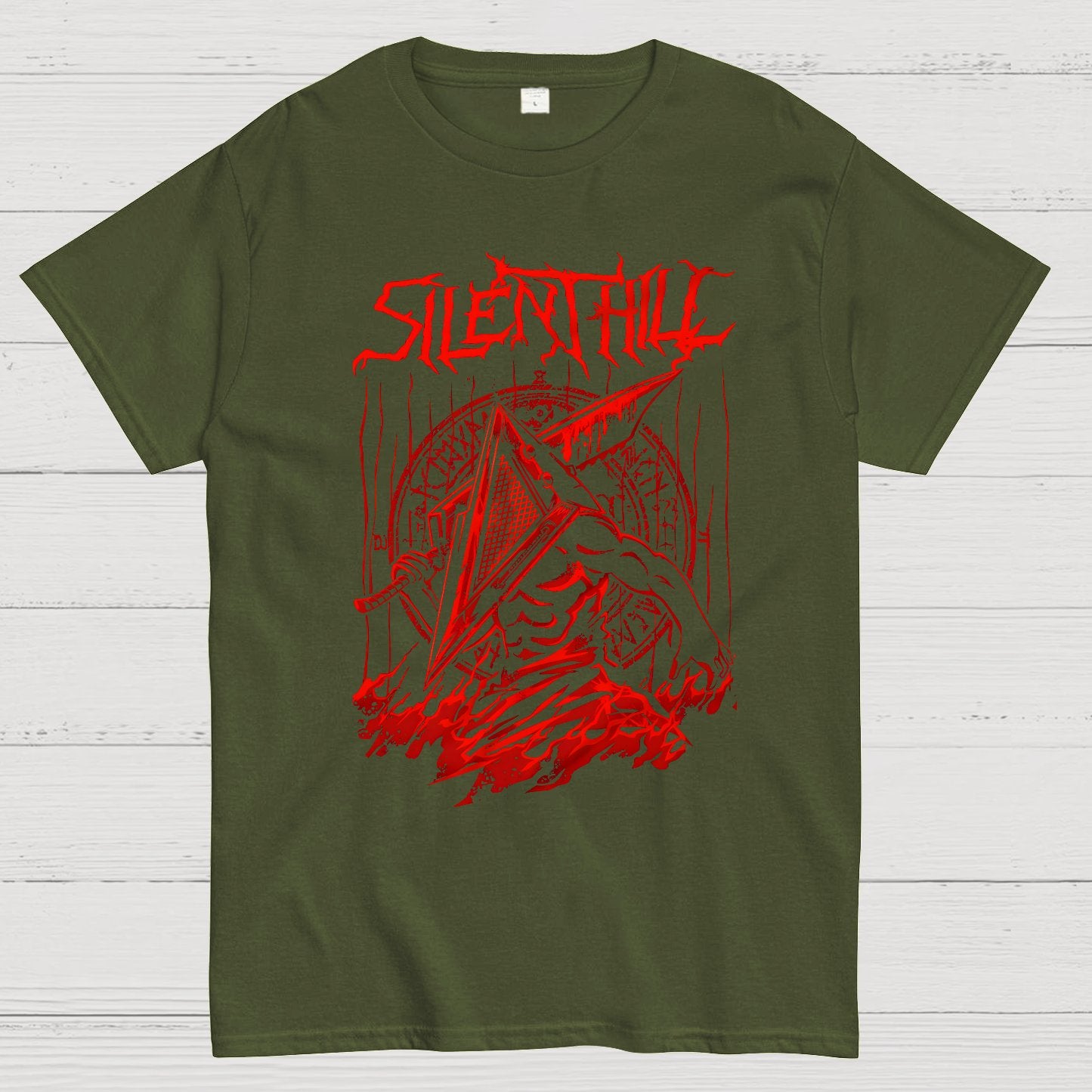 Silent Red Thing Geek T-Shirt