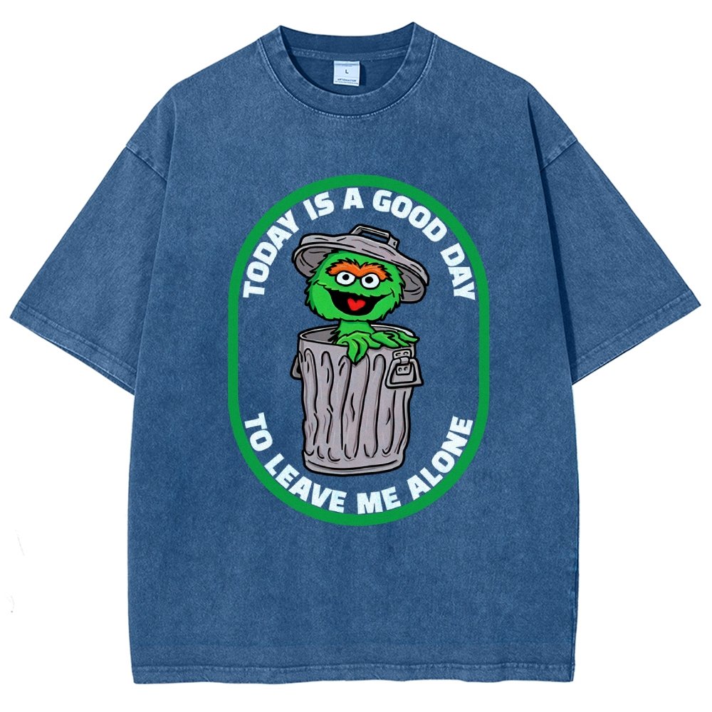 A good day to leave me alone Vintage Distressed T-shirt