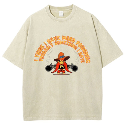 A Bad Case Of Mood Poisoning Vintage Distressed T-shirt