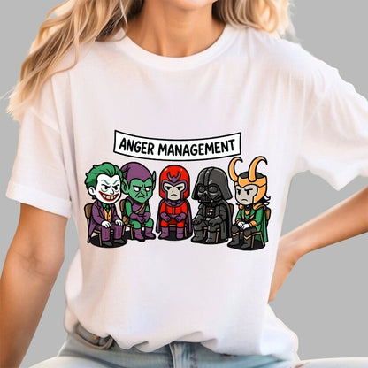 Anger management Unisex Geek T-Shirt
