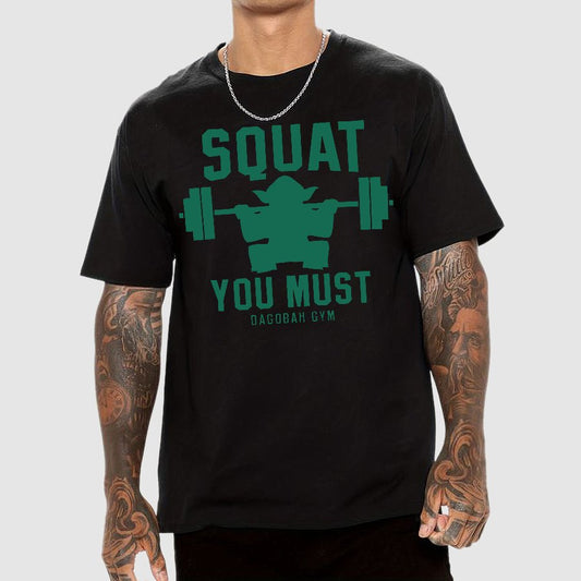 Squat You Must Geek T-Shirt