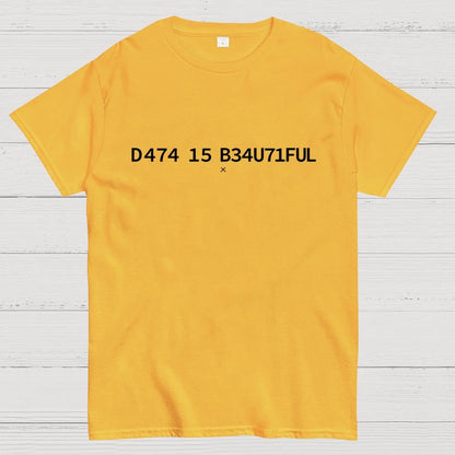 Data Is Beautiful Geek T-Shirt