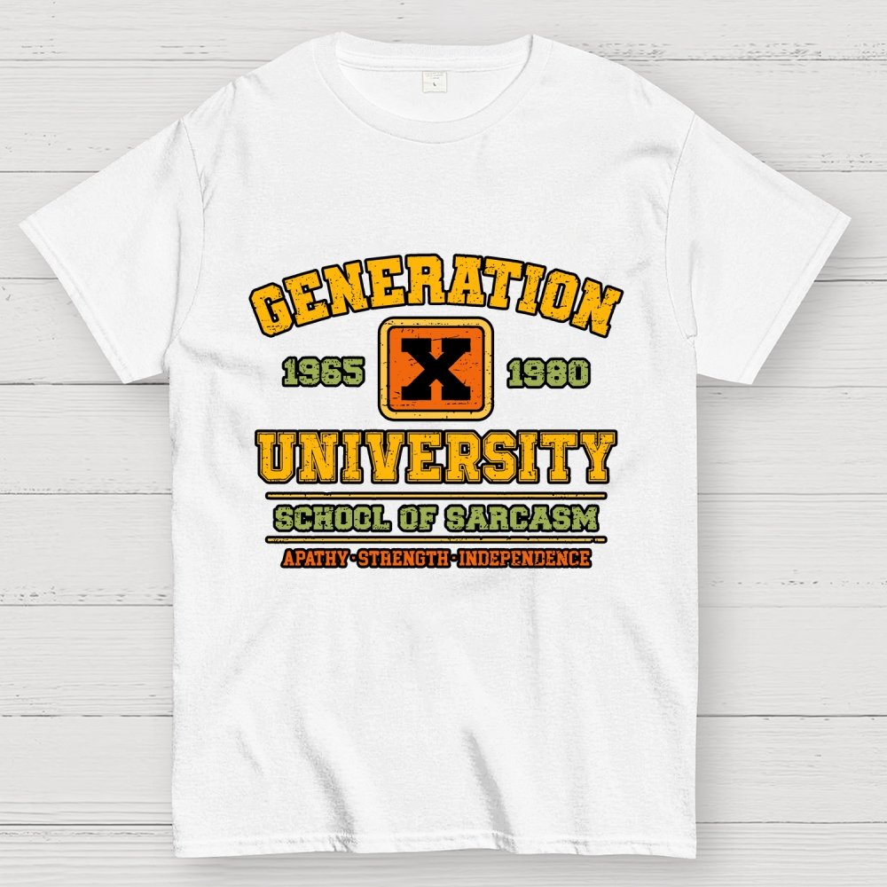 Generation X University Unisex Geek T-Shirt
