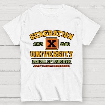 Generation X University Unisex Geek T-Shirt