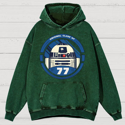 Original Class Of 77 Vintage Distressed Hoodie