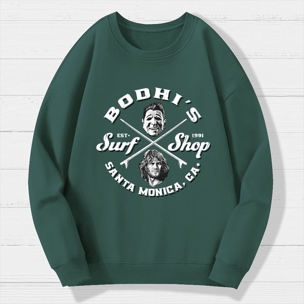 Bodhi's Surf Shop Geek Cotton Sweatshirt