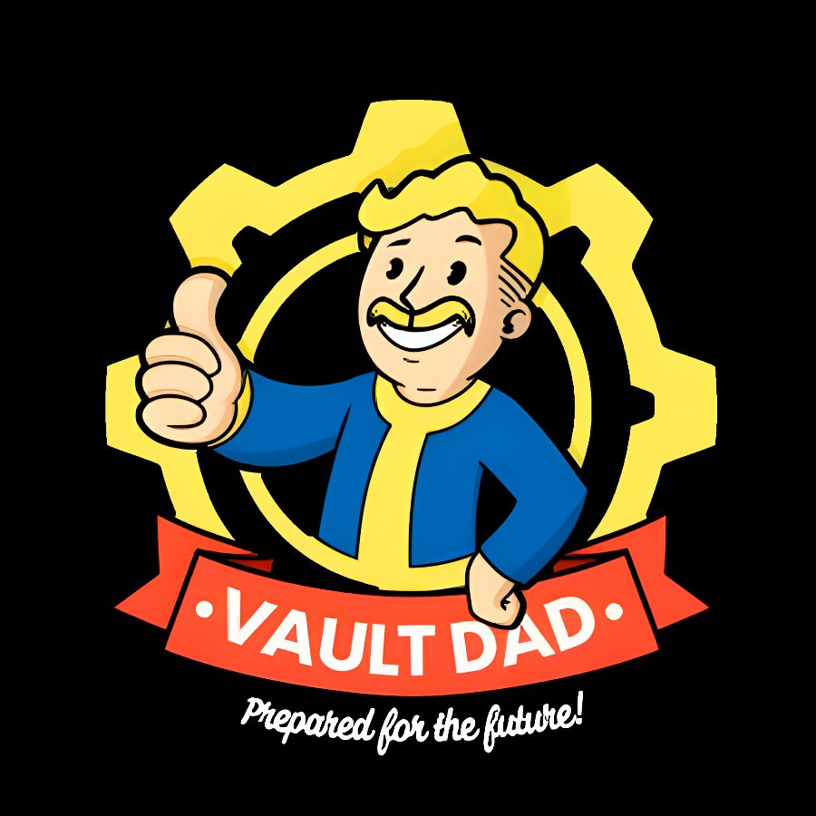 Vault Dad Geek T-Shirt
