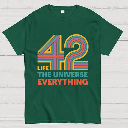 42 Life The Universe Everything Unisex Geek T-Shirt 2508002134