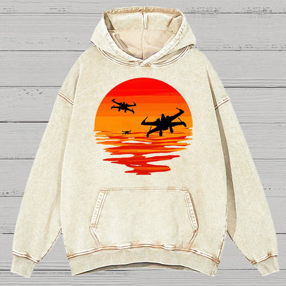 Geek Vintage Distressed Hoodie