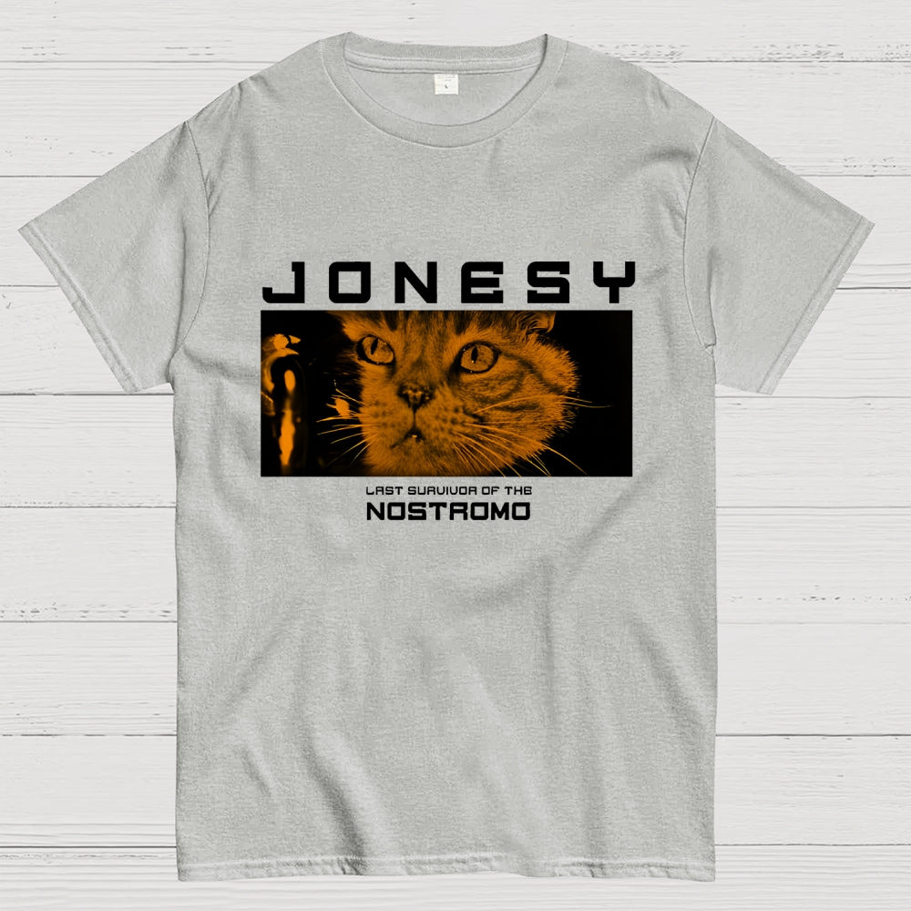Jonesy Nostrocat Space Survivor Geek T-Shirt
