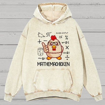 Math Pun Vintage Distressed Hoodie